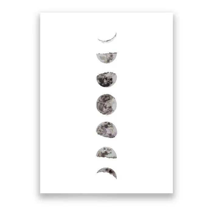 Awesome Luna Moon Phases Women Sizes Poster