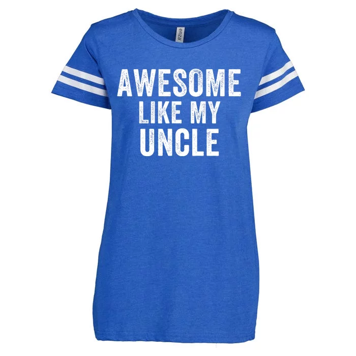 Awesome Like My Uncle Funny Uncle Jokes Uncle Humor Best Uncle Ever Cool Uncle Enza Ladies Jersey Football T-Shirt