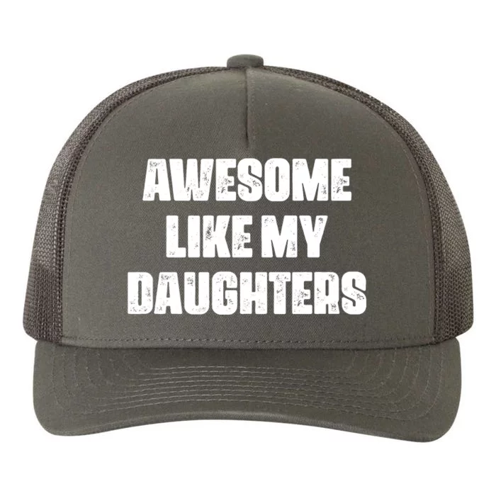 Happy Father's Day Mustache Gift Yupoong Adult 5-Panel Trucker Hat