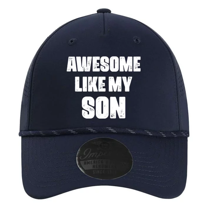 Awesome Like My Son Mother's Day Father's Day Boy Mom Dad Performance The Dyno Cap