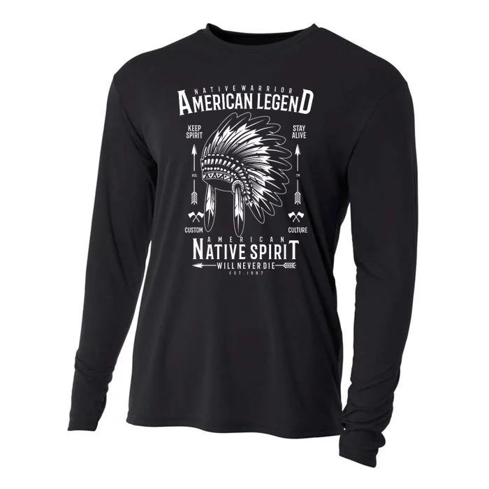 American Legend Native Spirit Cooling Performance Long Sleeve Crew