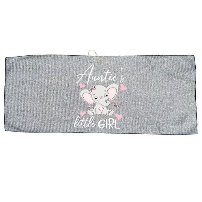 Aunties Little Niece From Aunt To Niece Gift Large Microfiber Waffle Golf Towel