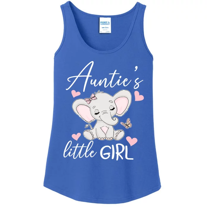 Aunties Little Niece From Aunt To Niece Gift Ladies Essential Tank