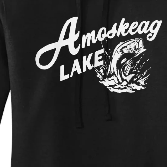 Amoskeag Lake New Hampshire Women's Pullover Hoodie