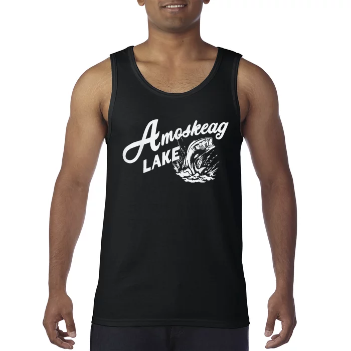 Amoskeag Lake New Hampshire Tank Top