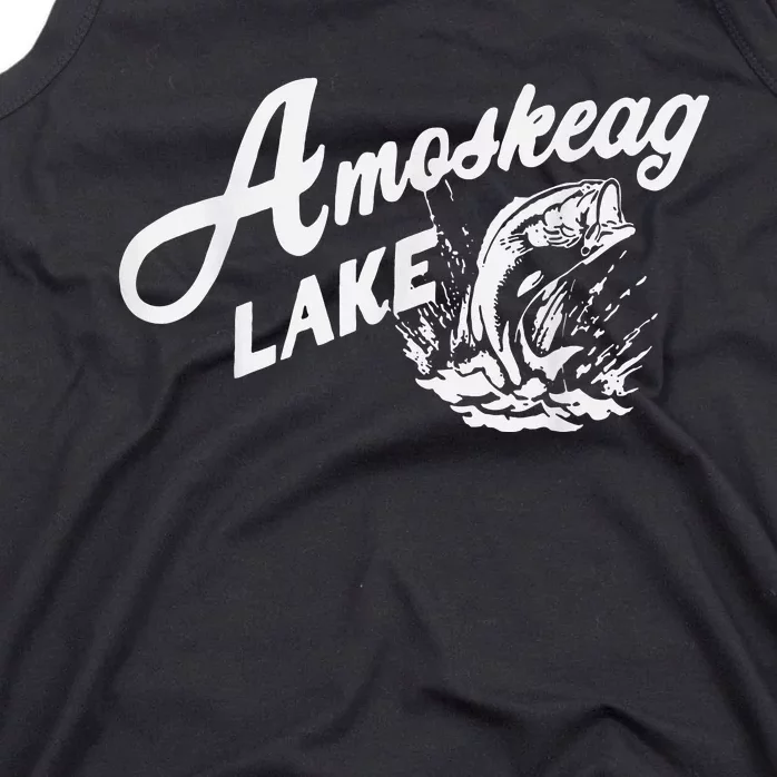 Amoskeag Lake New Hampshire Tank Top