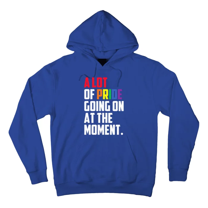 A Lot Of Pride Going On At The Moment Lgbt Hoodie