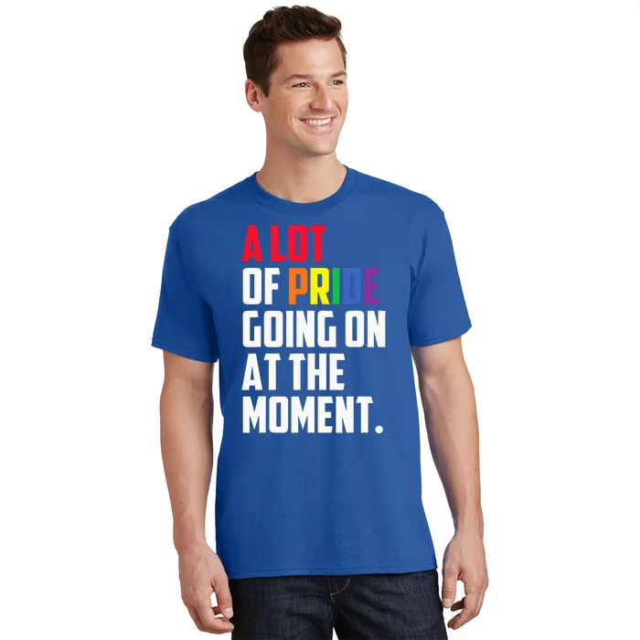 A Lot Of Pride Going On At The Moment Lgbt T-Shirt