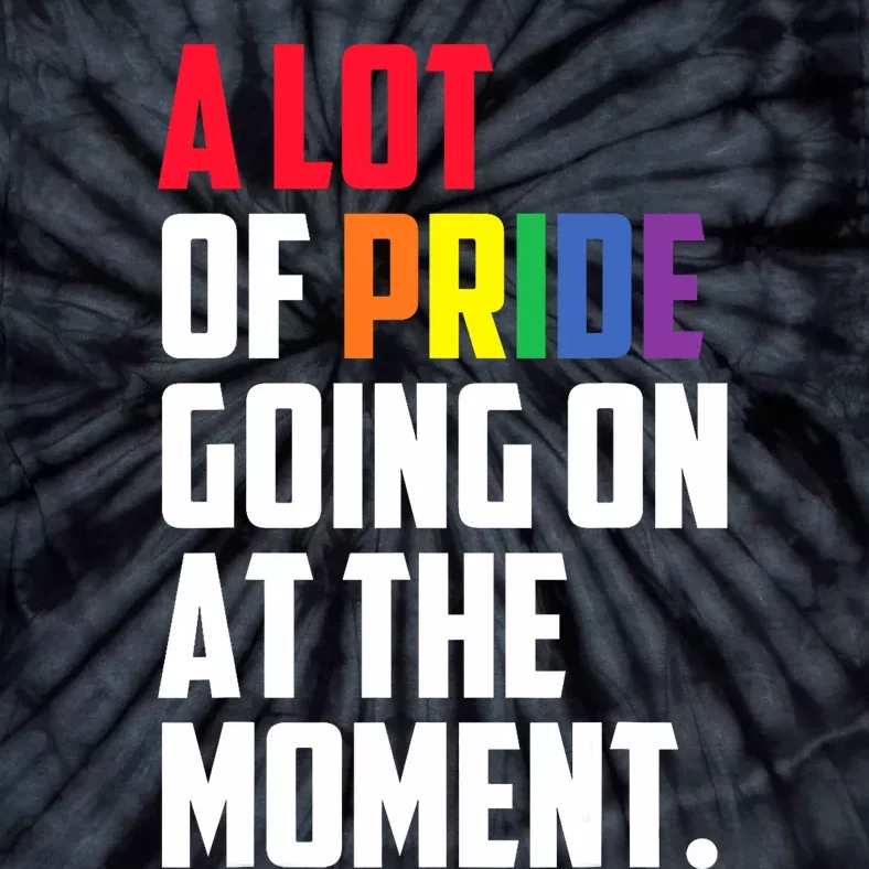 A Lot Of Pride Going On At The Moment Lgbt Pride Month Tie-Dye T-Shirt