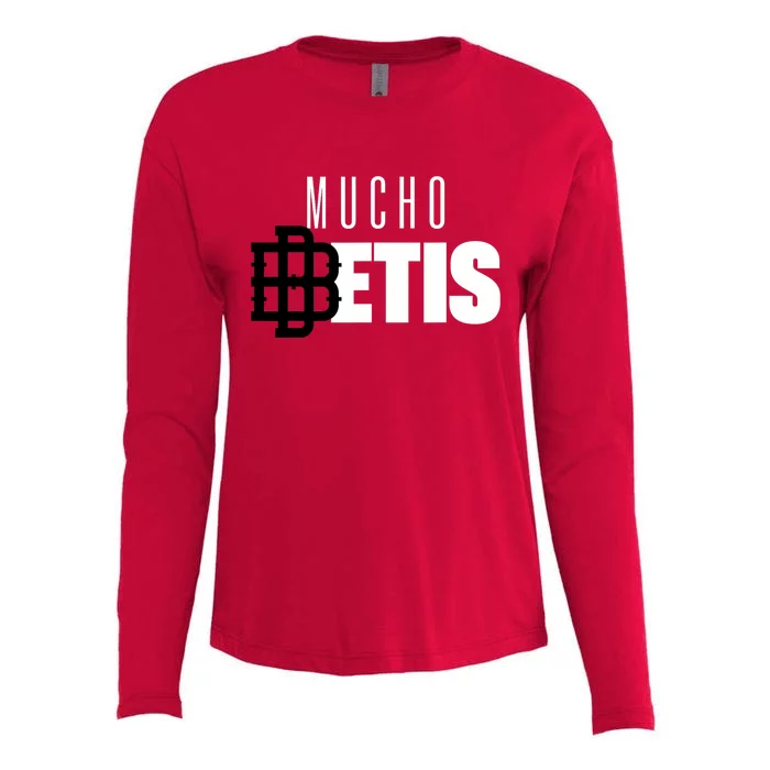 A Lot Of Betis Womens Cotton Relaxed Long Sleeve T-Shirt