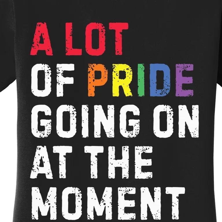 A Lot Of Pride Going On At Moment Women's T-Shirt