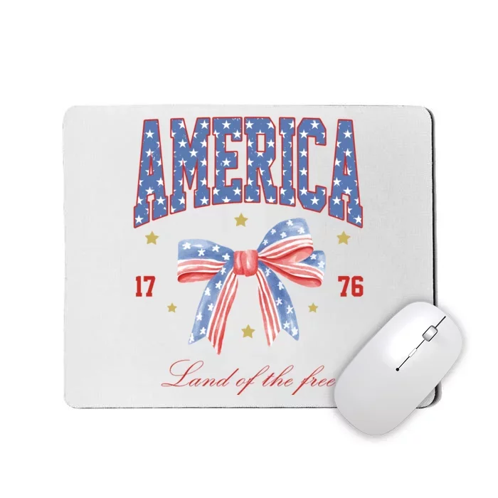 America Land Of The Free Bow Mousepad