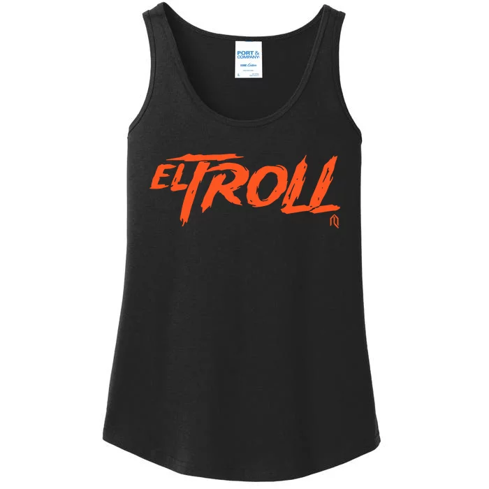 Athlete Logos Opening Day 24 El Troll Ladies Essential Tank