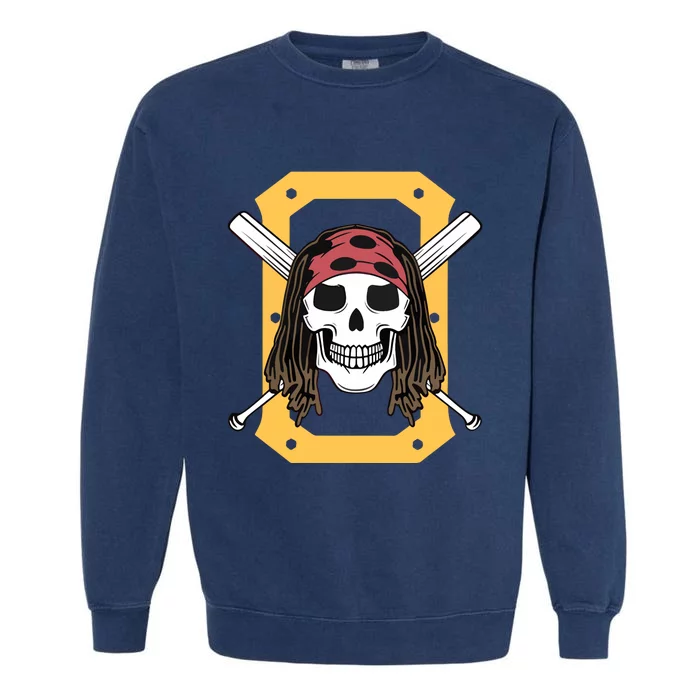 Athlete Logos O Pirate Garment-Dyed Sweatshirt