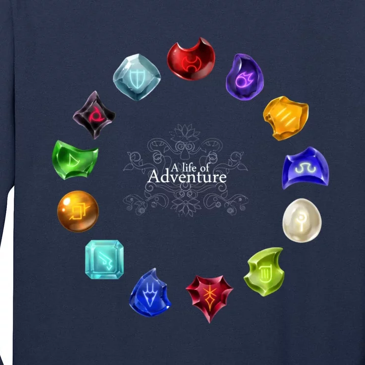 A Life Of Adventure Tall Long Sleeve T-Shirt