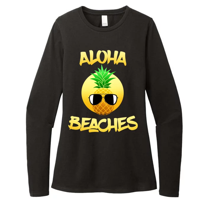 Aloha Beaches Womens CVC Long Sleeve Shirt