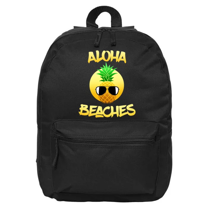 Aloha Beaches 16 in Basic Backpack