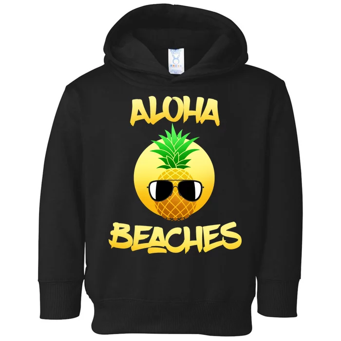 Aloha Beaches Toddler Hoodie