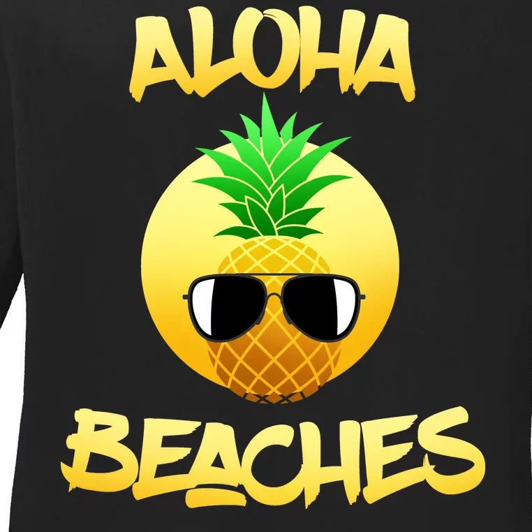 Aloha Beaches Ladies Long Sleeve Shirt