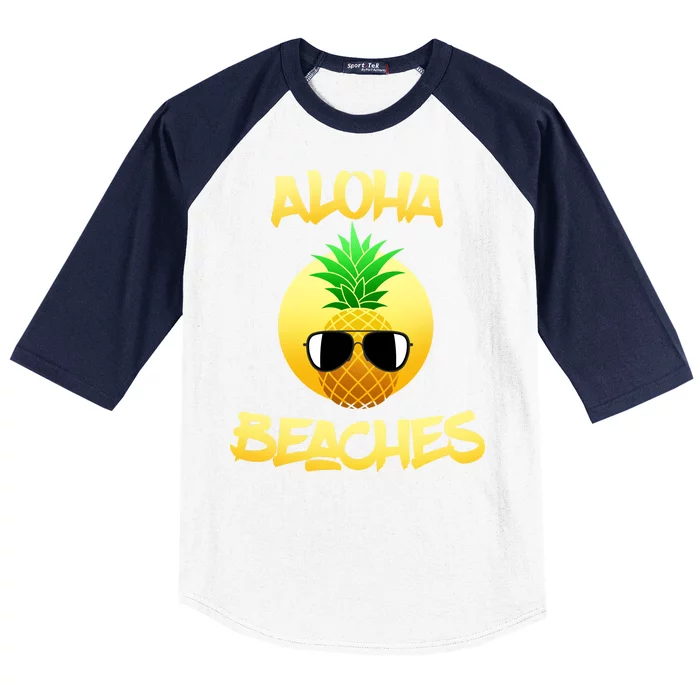 Aloha Beaches Baseball Sleeve Shirt