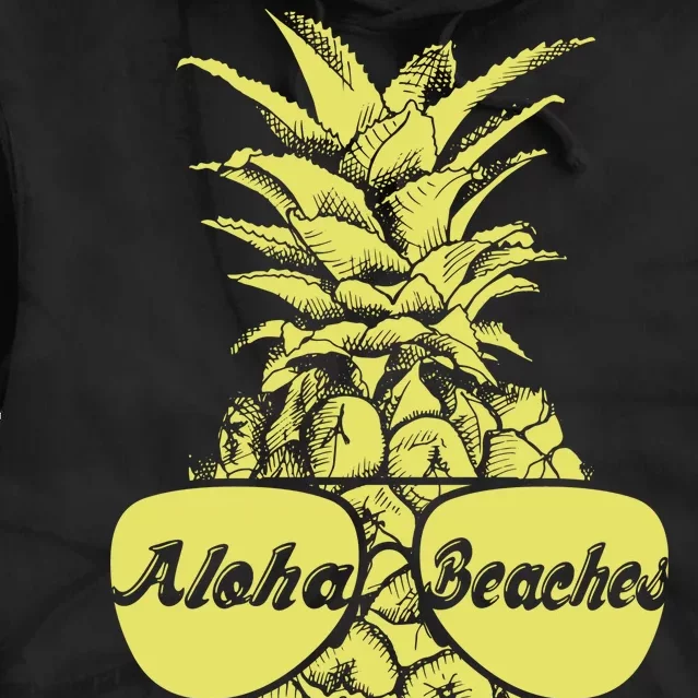 Aloha Beaches Pineapple Tie Dye Hoodie