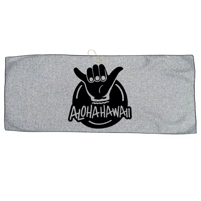 Aloha Hawaii Hand Large Microfiber Waffle Golf Towel