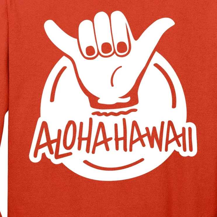 Aloha Hawaii Hand Tall Long Sleeve T-Shirt