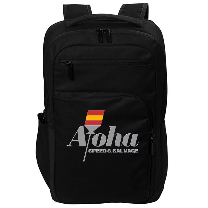 Aloha Speed And Salvage Logo Impact Tech Backpack