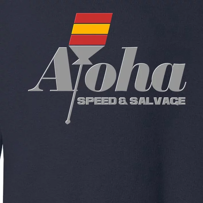 Aloha Speed And Salvage Logo Toddler Sweatshirt