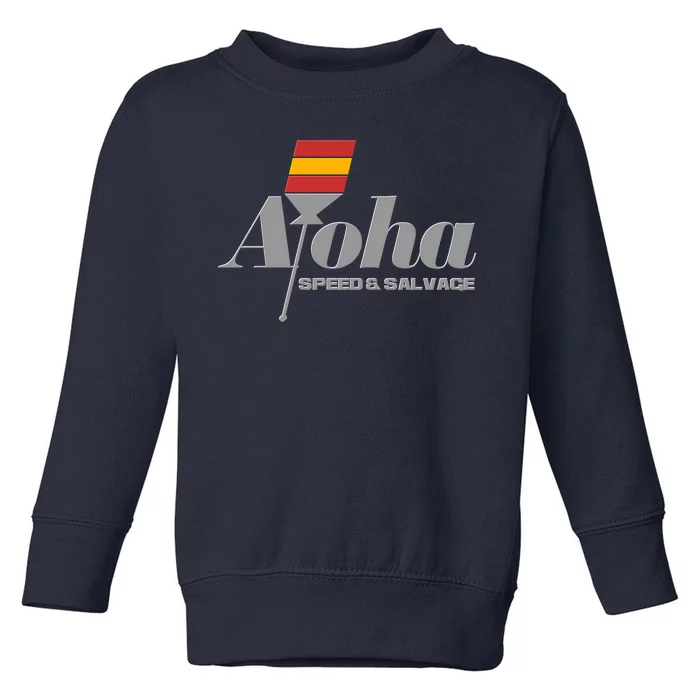 Aloha Speed And Salvage Logo Toddler Sweatshirt