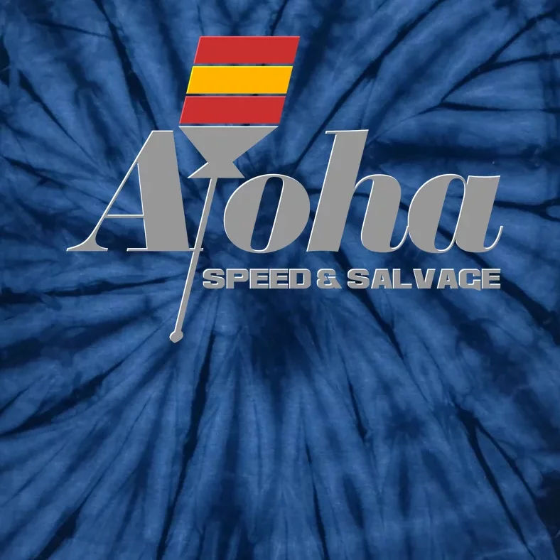 Aloha Speed And Salvage Logo Tie-Dye T-Shirt