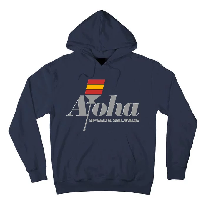 Aloha Speed And Salvage Logo Tall Hoodie