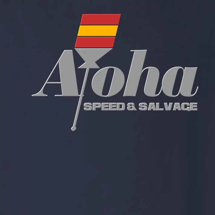 Aloha Speed And Salvage Logo Toddler Long Sleeve Shirt