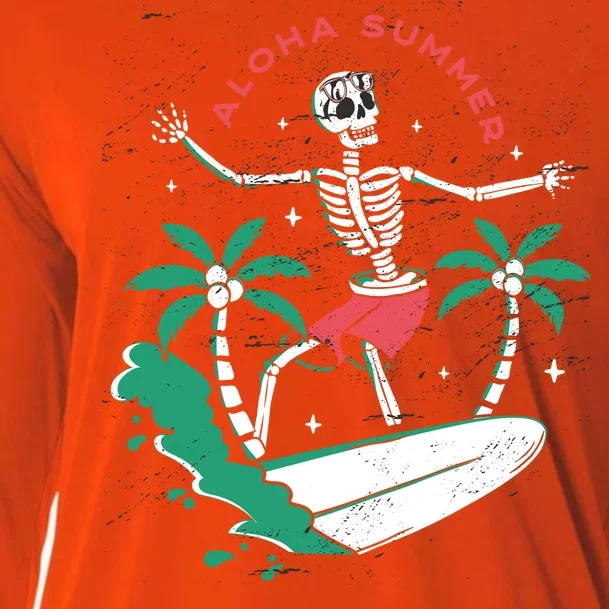 Aloha Summer Cooling Performance Long Sleeve Crew