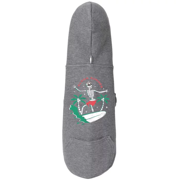 Aloha Summer Doggie 3-End Fleece Hoodie