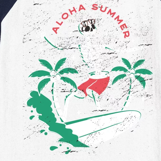 Aloha Summer Baseball Sleeve Shirt