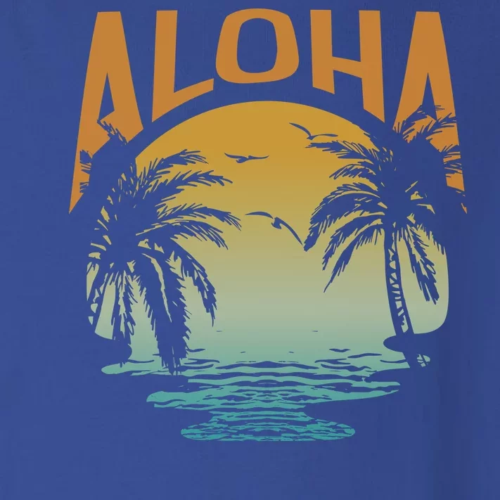 Aloha Summer Beach Toddler Long Sleeve Shirt