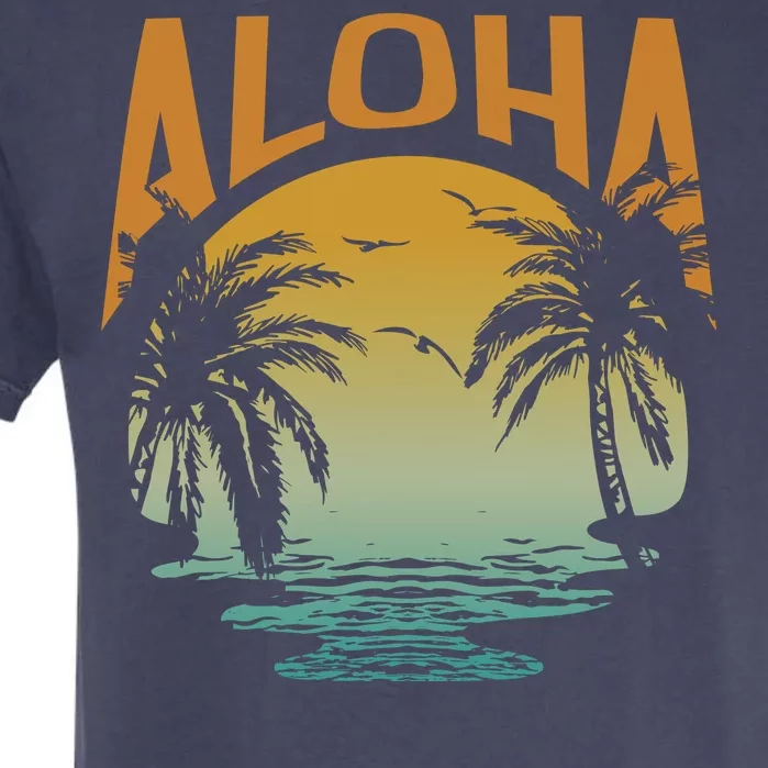 Aloha Summer Beach Garment-Dyed Heavyweight T-Shirt