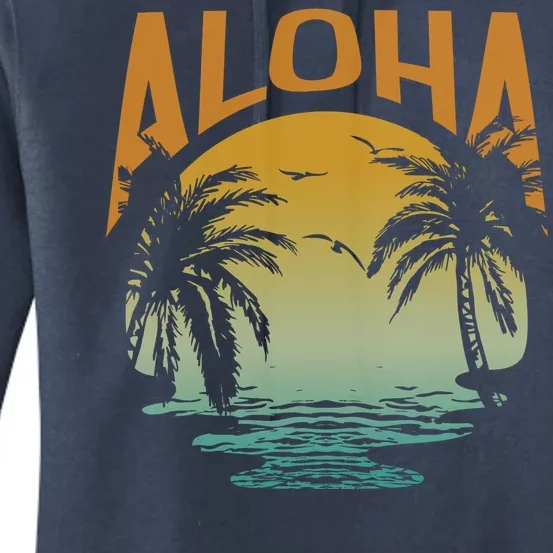 Aloha Summer Beach Women's Pullover Hoodie