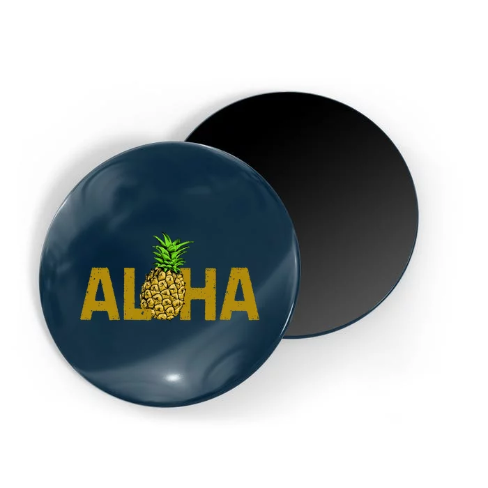 Aloha Summer Pineapple Magnet