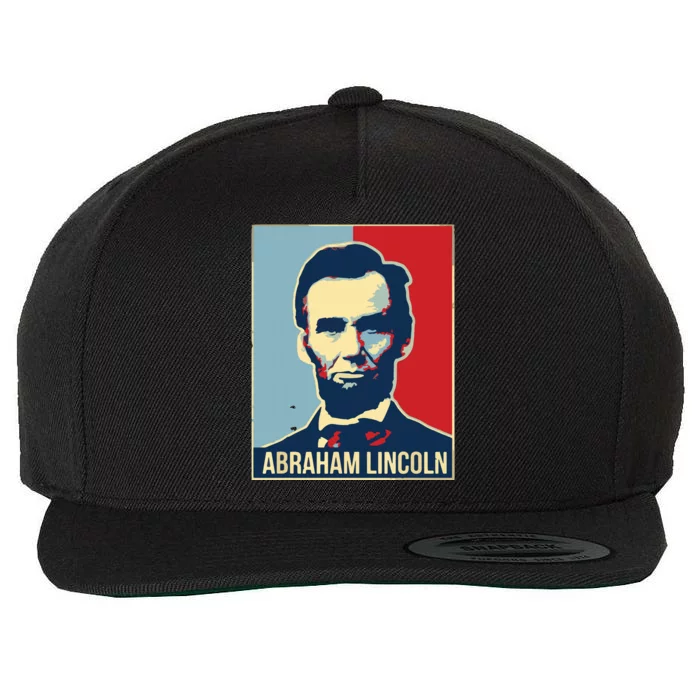 Abraham Lincoln President Gift For President's Day Wool Snapback Cap