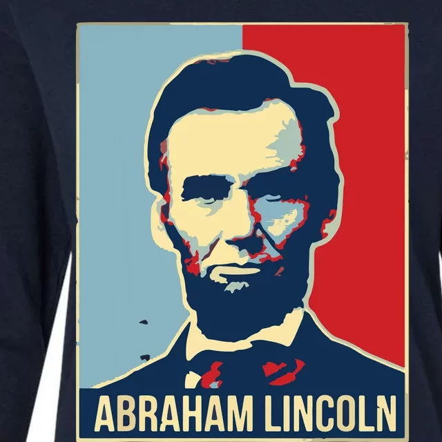 Abraham Lincoln President Gift For President's Day Womens Cotton Relaxed Long Sleeve T-Shirt