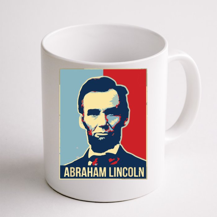 Abraham Lincoln President Gift For President's Day Front & Back Coffee Mug