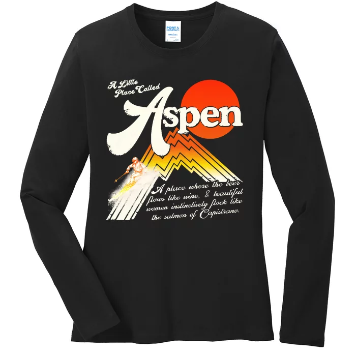 A Little Place Called Aspen Dumb &Amp; Dumber Ladies Long Sleeve Shirt