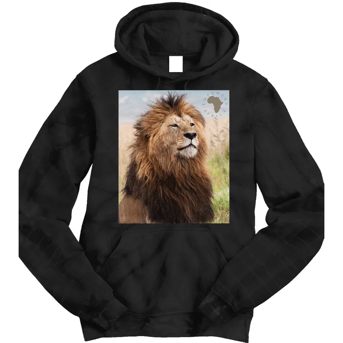 African Lion Pride Tie Dye Hoodie