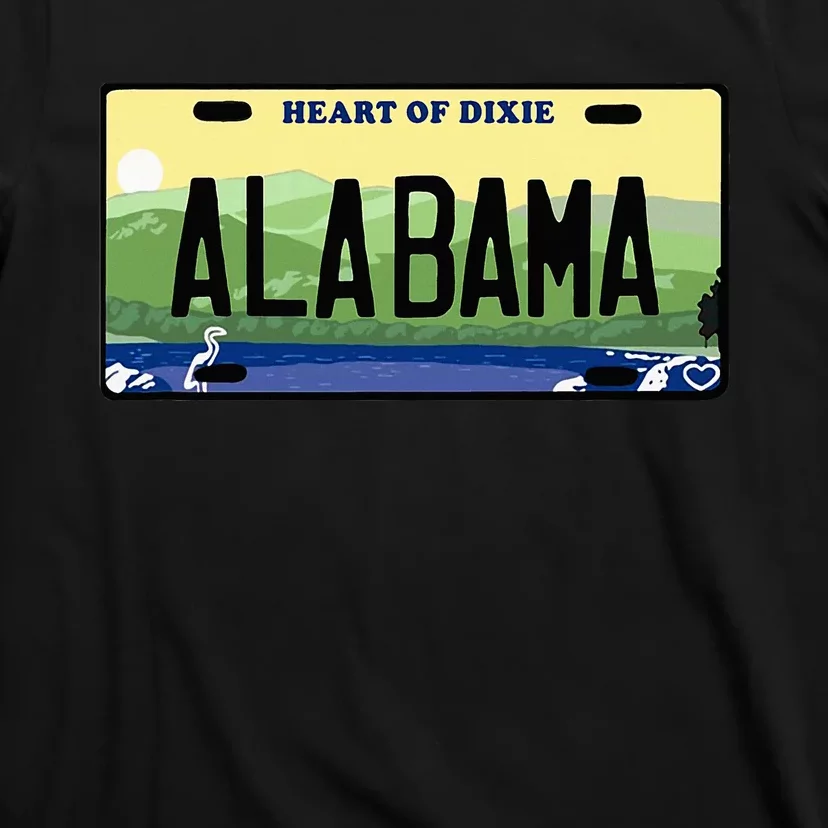 Alabama License Plate Throwback Design Classic T-Shirt