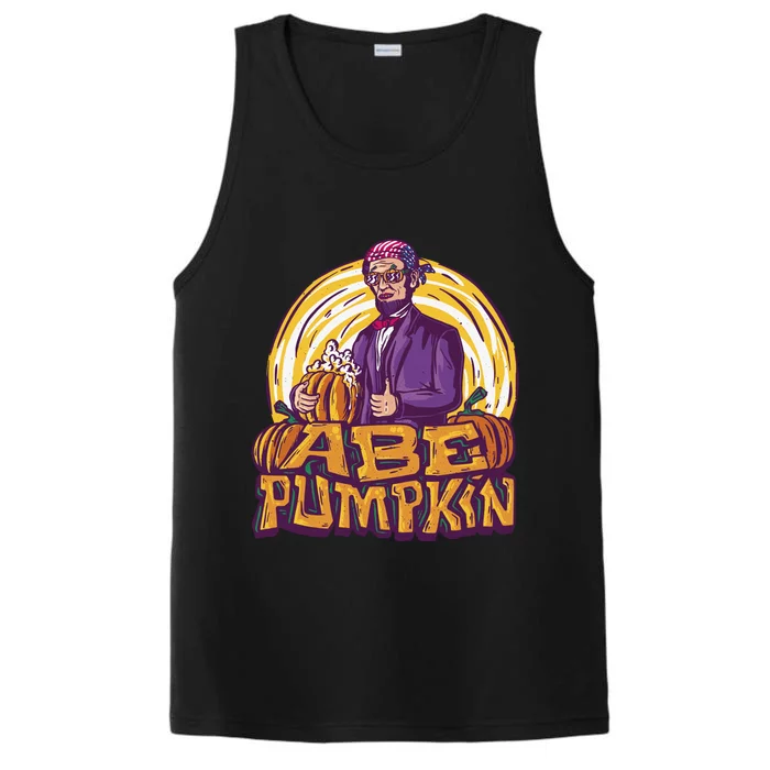 Abraham Lincoln Pumpkin Performance Tank