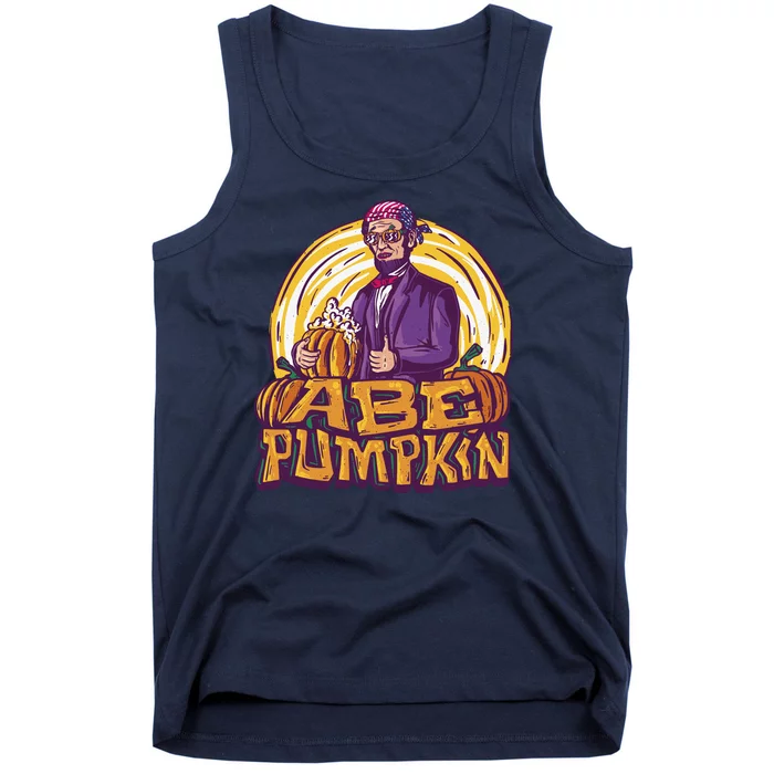 Abraham Lincoln Pumpkin Tank Top