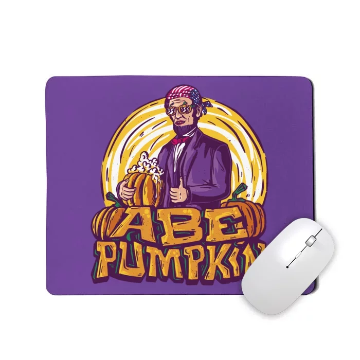 Abraham Lincoln Pumpkin Mousepad