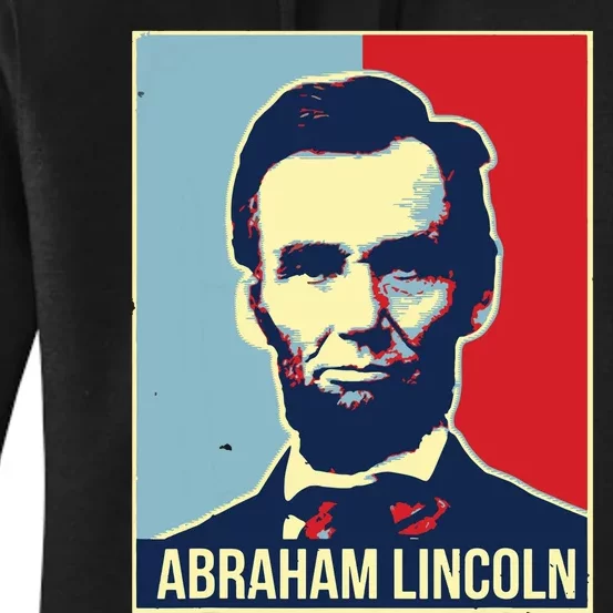 Abraham Lincoln President Women's Pullover Hoodie